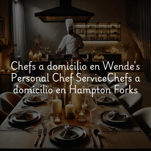Chefs a domicilio en