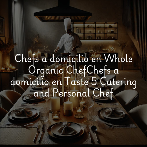 Chefs a domicilio en
