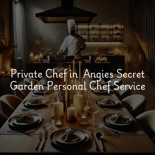 Private Chef at  Angies Secret Garden Personal Chef Service