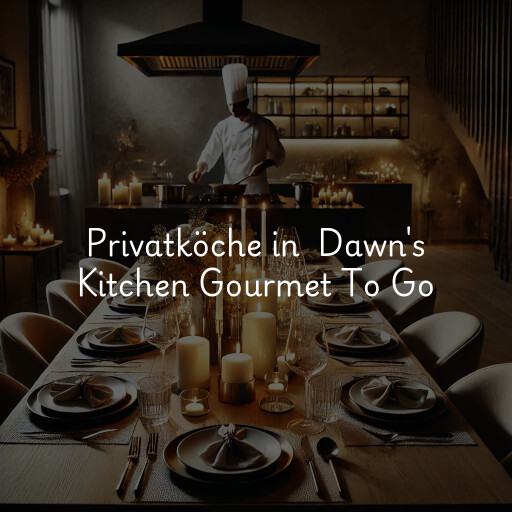Privatköche in Dawn's Kitchen Gourmet To Go